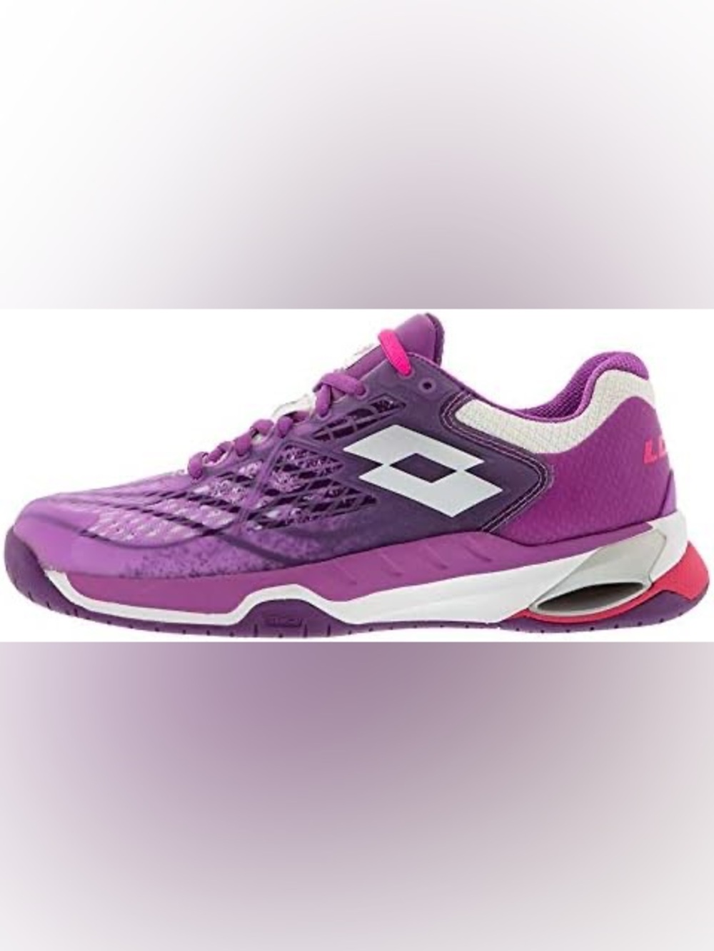 Lotto Mirage 100 SPD Size 10 - Women's Tennis Shoes Purple